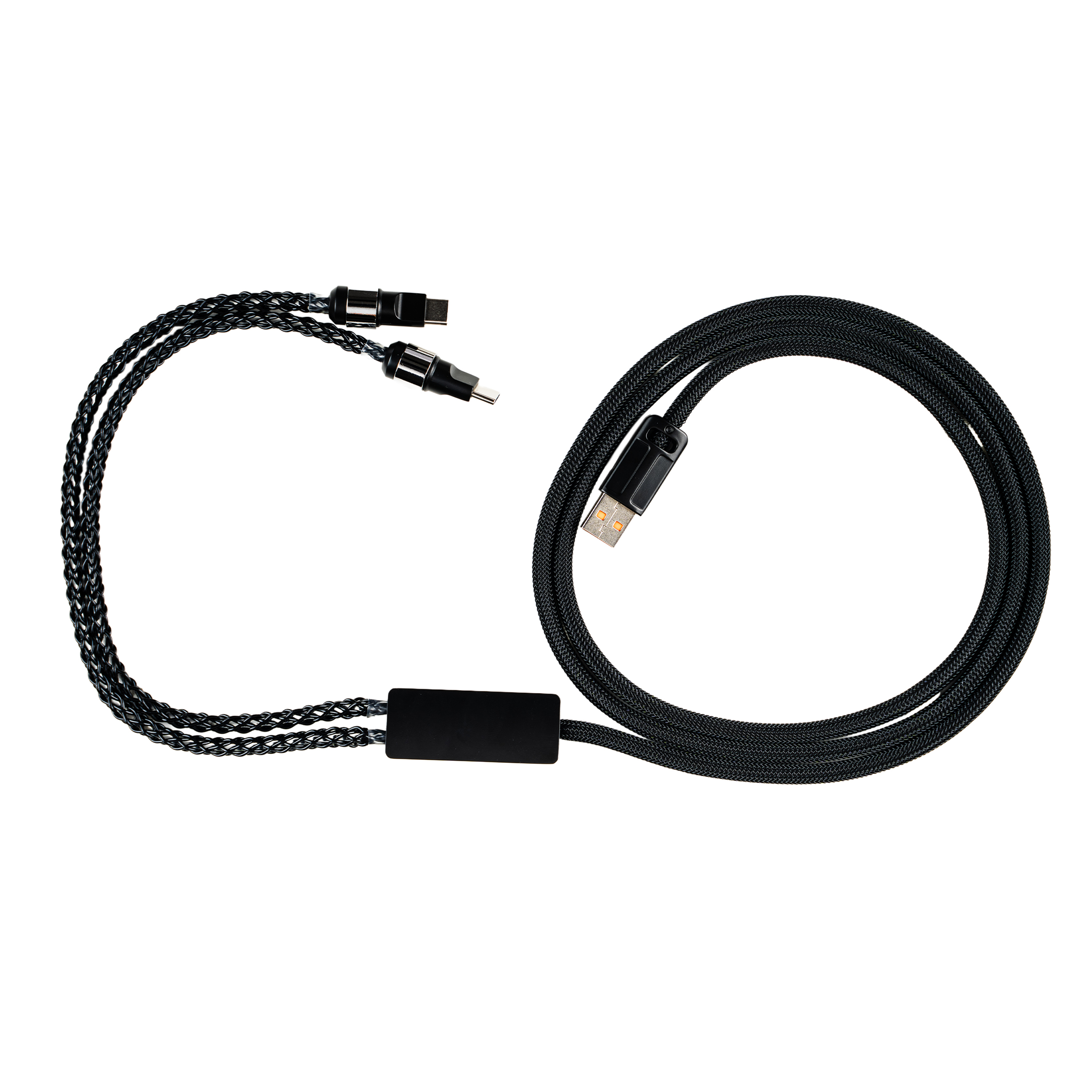 Wraith Dual Output Braided Cable